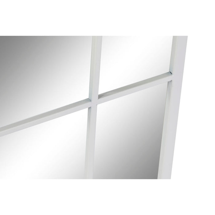 Oglindă de perete DKD Home Decor Alb Geam Fier Oglindă 90 x 2 x 180 cm