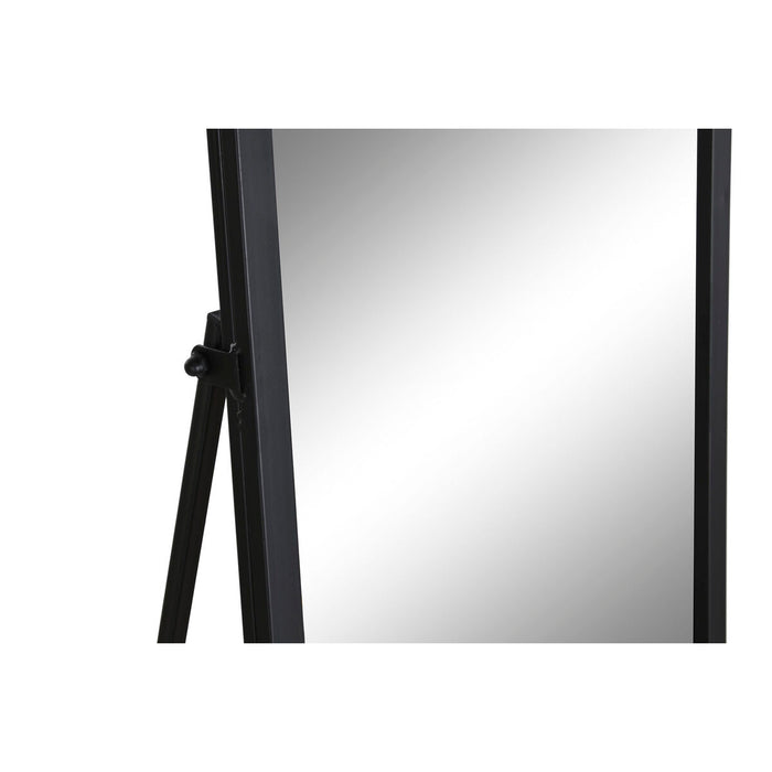 Oglindă independentă DKD Home Decor 37 x 10 x 160 cm Geam Negru Fier