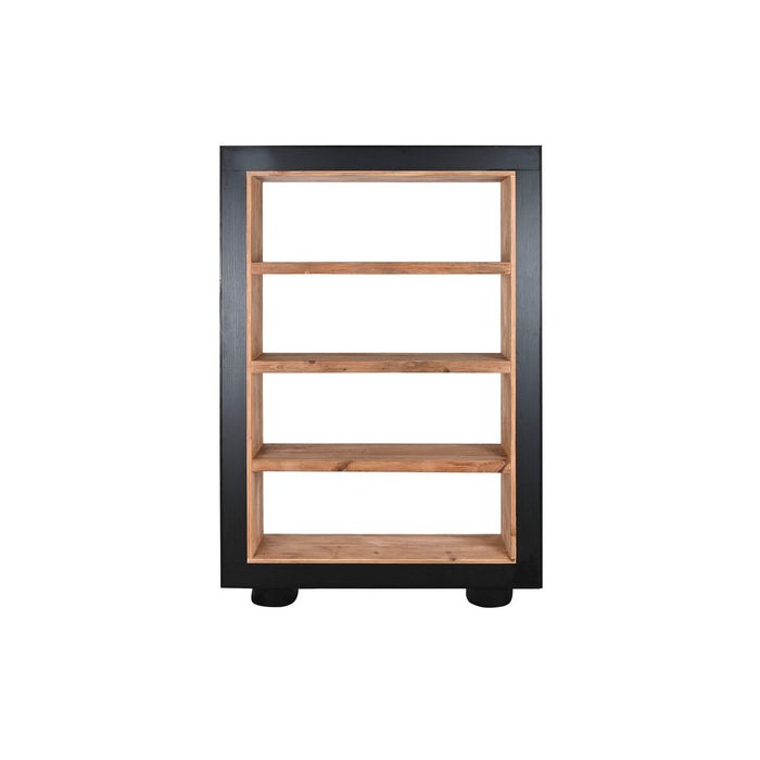 Raft DKD Home Decor Maro Negru Pin Lemn Reciclat 120 x 48 x 240 cm 120 x 40 x 183 cm