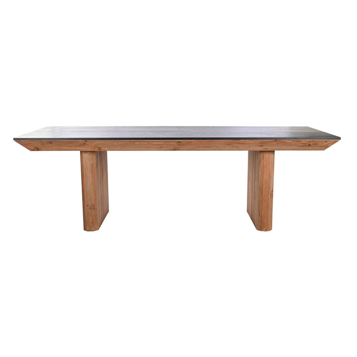 Masă de Sufragerie DKD Home Decor Maro Negru Pin 240 x 100 x 76 cm