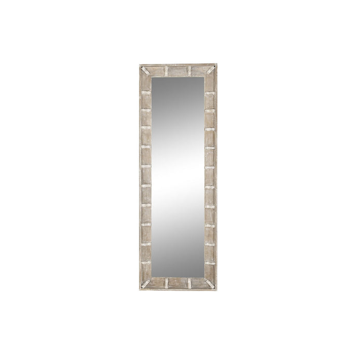 Oglindă de perete DKD Home Decor 55,8 x 7 x 165 cm Maro Alb Lemn de mango