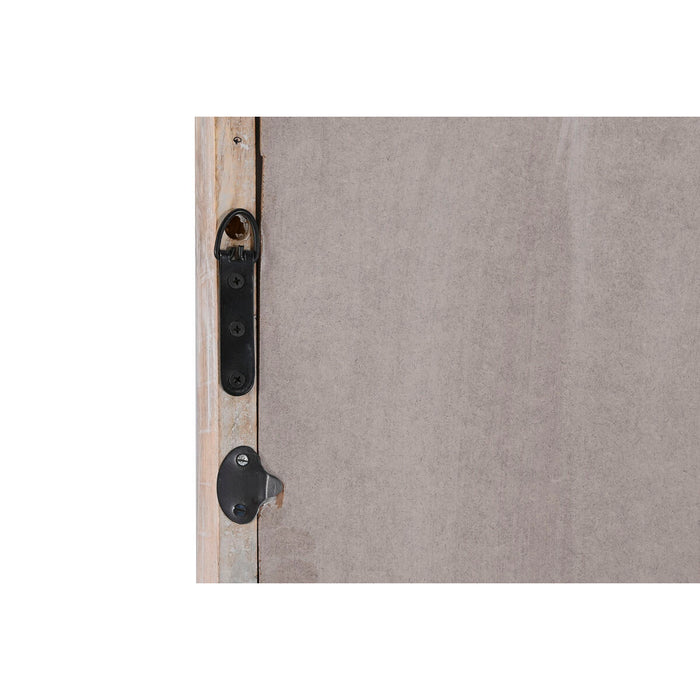 Oglindă de perete DKD Home Decor Alb Maro Lemn de mango Oglindă 50,8 x 7 x 184 cm