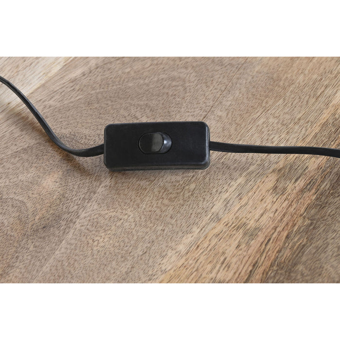 Masa de Cafea DKD Home Decor Negru Fier Lemn de mango 120 x 45 x 45 cm