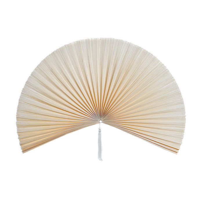 Decorațiune de Perete DKD Home Decor Natural Evantai Oriental (77 x 4 x 150 cm)
