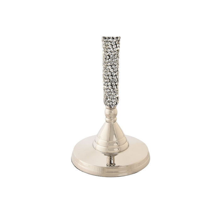 Candelabru DKD Home Decor Argintiu Aluminiu Acrilic 26 x 26 x 36 cm