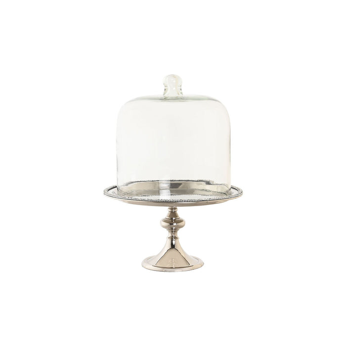 Decorațiune pentru Centrul Mesei DKD Home Decor 25 x 25 x 34 cm Argintiu