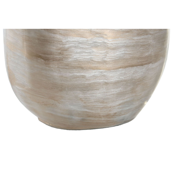 Vază DKD Home Decor Multicolor Aluminiu Geam 19 x 12 x 55 cm