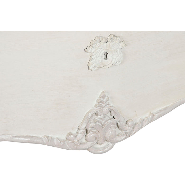 Dulap cu Sertare DKD Home Decor Crem Lemn de mango Lemn MDF Romantic 123 x 50 x 80 cm