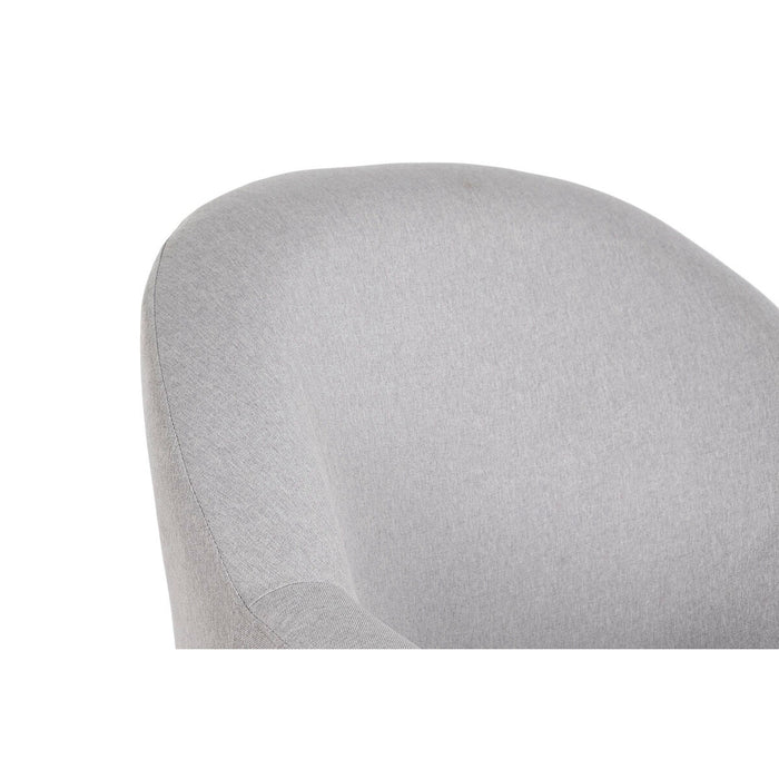 Fotoliu DKD Home Decor Gri Auriu* Metal 70 x 74 x 82,5 cm