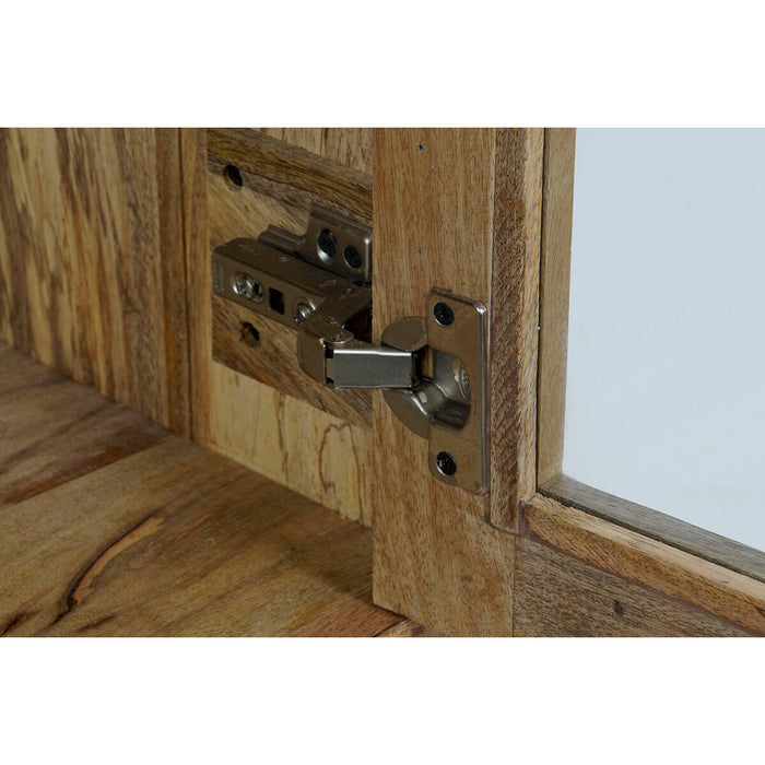 Stand Prezentare DKD Home Decor Geam Lemn de mango 90 x 40 x 190 cm