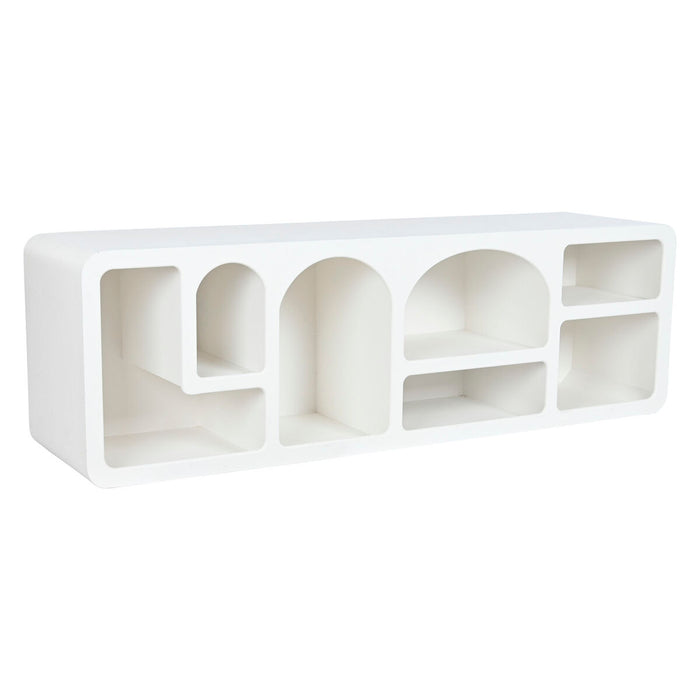 Mobilă TV DKD Home Decor Brad Alb 160 x 40 x 50 cm Lemn MDF
