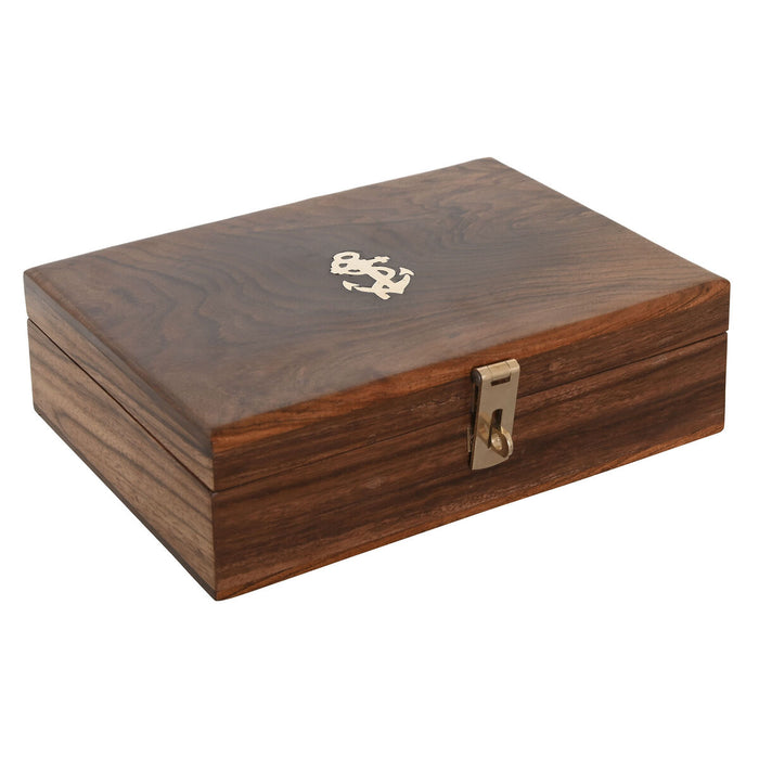 Figură Decorativă DKD Home Decor Auriu* Maro Vintage 22 x 15 x 6 cm