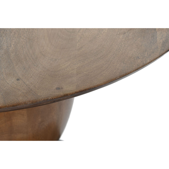 Masa de Cafea DKD Home Decor Aluminiu Salcâm 80 x 80 x 38 cm