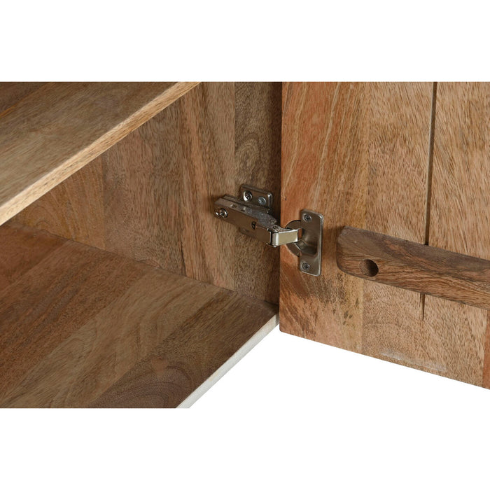 Servantă DKD Home Decor 160 x 38 x 75 cm Auriu* Lemn Alb Maro Deschis