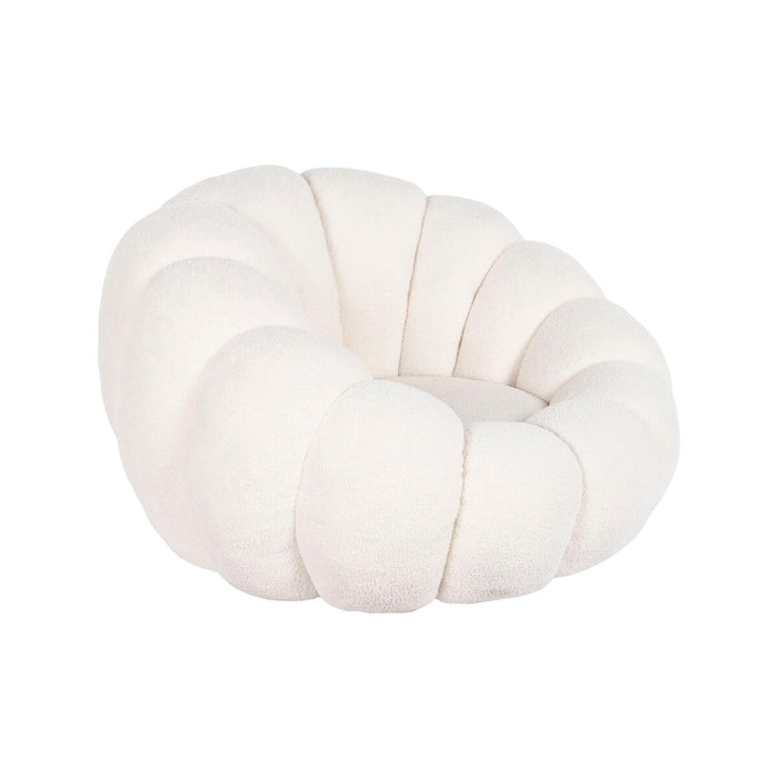 Fotoliu DKD Home Decor Alb 98 x 97 x 62 cm