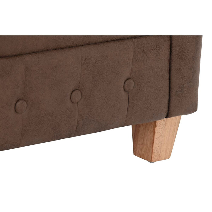 Fotoliu DKD Home Decor 80 x 80 x 70 cm Lemn Crem