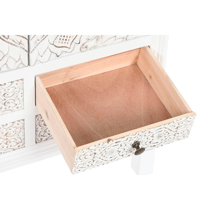 Servantă DKD Home Decor Alb Brad Lemn MDF 63 x 26 x 100 cm