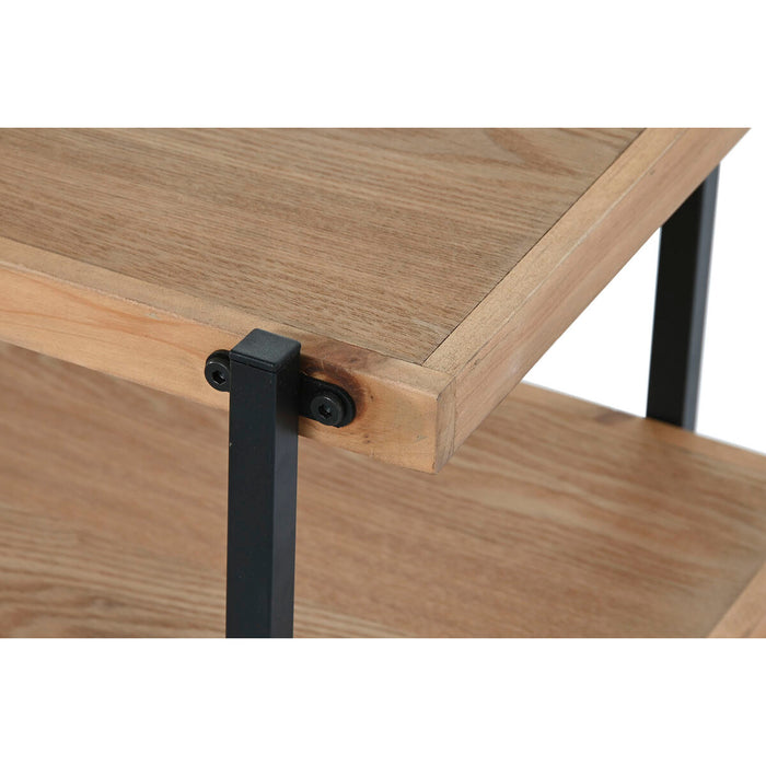 Raft DKD Home Decor Maro Negru Metal Lemn MDF 80 x 34 x 80 cm (1)