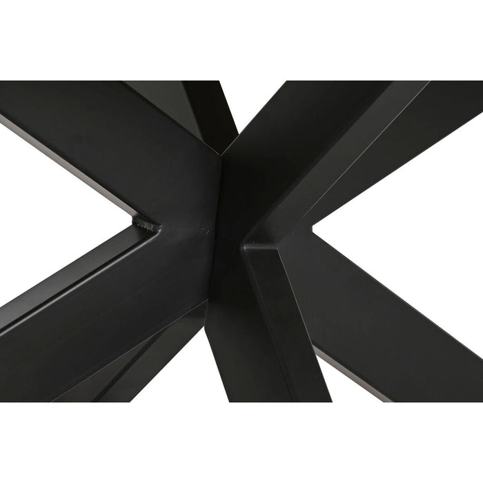 Masa de Cafea DKD Home Decor Natural Metal Lemn de mango 130 x 70 x 45 cm