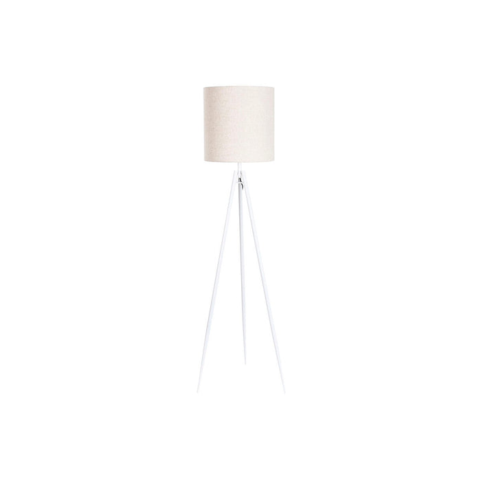 Lampă cu Picior DKD Home Decor 52 x 52 x 168 cm Bej Metal Alb 220 V 50 W