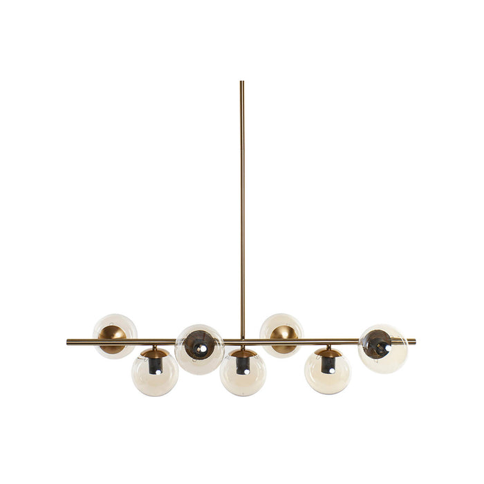 Lustră DKD Home Decor Auriu* Metal Geam 96 x 30 x 130 cm