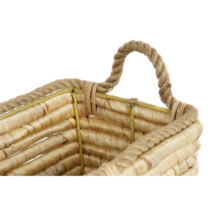 Set de Coșuri DKD Home Decor 49 x 30 x 35 cm Metal