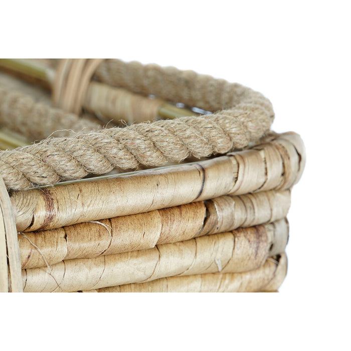 Set de Coșuri DKD Home Decor 49 x 30 x 35 cm Metal