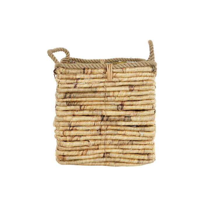 Set de Coșuri DKD Home Decor 45,5 x 45,5 x 51 cm Metal