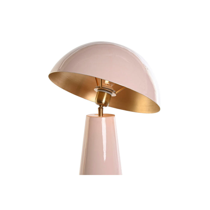 Lampă de masă DKD Home Decor 31 x 31 x 70 cm Roz Fier 220 V 50 W