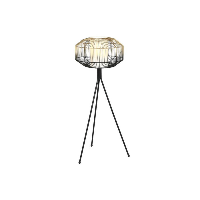 Lampă cu Picior DKD Home Decor Negru Auriu* Fier 50 W 220 V 39 x 39 x 103 cm