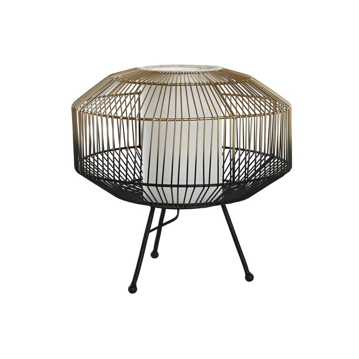 Lampă de masă DKD Home Decor Negru Auriu* Fier 50 W 220 V 39 x 39 x 38 cm