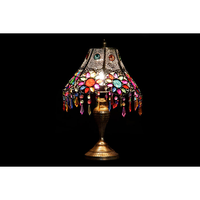 Lampă de masă DKD Home Decor 31 x 31 x 52 cm Auriu* Metal Multicolor 220 V 25 W 50 W