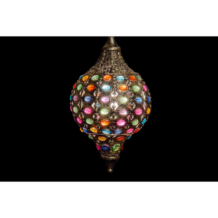 Lustră DKD Home Decor Auriu* Metal Multicolor 40 W 50 W 24 x 24 x 42 cm