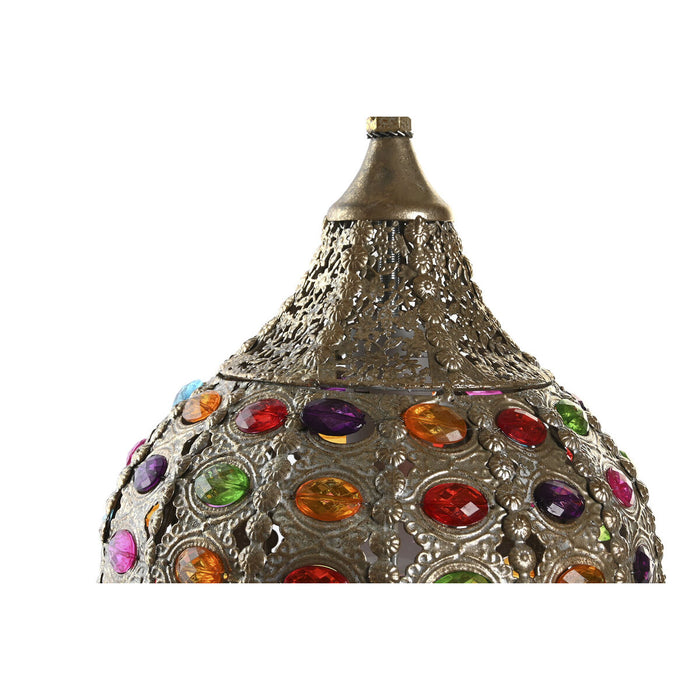 Lustră DKD Home Decor Auriu* Metal Multicolor 40 W 50 W 24 x 24 x 42 cm