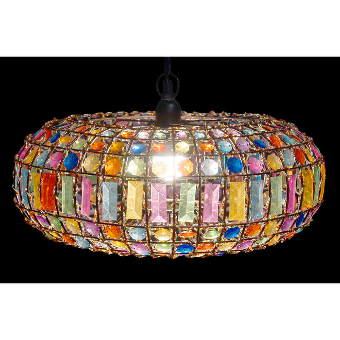Lustră DKD Home Decor 44 x 44 x 23,5 cm Metal Cupru Multicolor 40 W 50 W