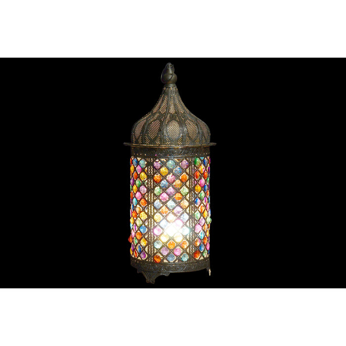 Lampă de masă DKD Home Decor Auriu* Metal Multicolor 220 V 40 W 50 W 25 x 25 x 59 cm