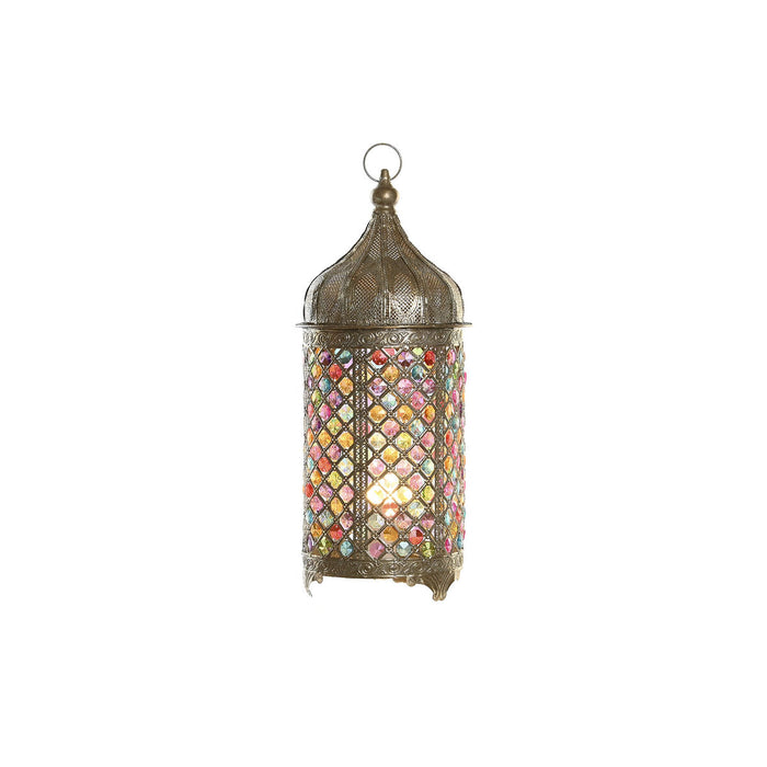 Lampă de masă DKD Home Decor Auriu* Metal Multicolor 220 V 40 W 50 W 25 x 25 x 59 cm