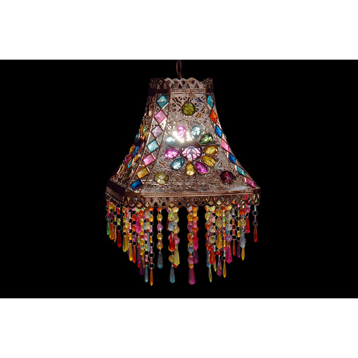 Lustră DKD Home Decor Metal Cupru Multicolor 40 W 50 W 28 x 28 x 30 cm