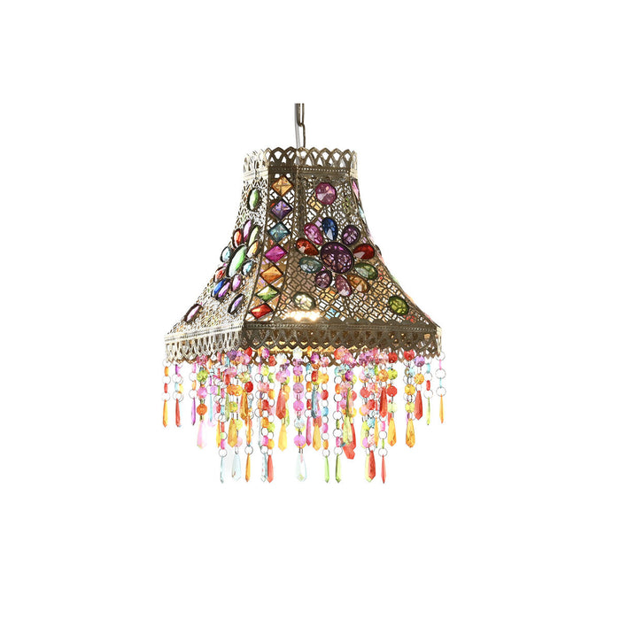 Lustră DKD Home Decor Metal Cupru Multicolor 40 W 50 W 28 x 28 x 30 cm