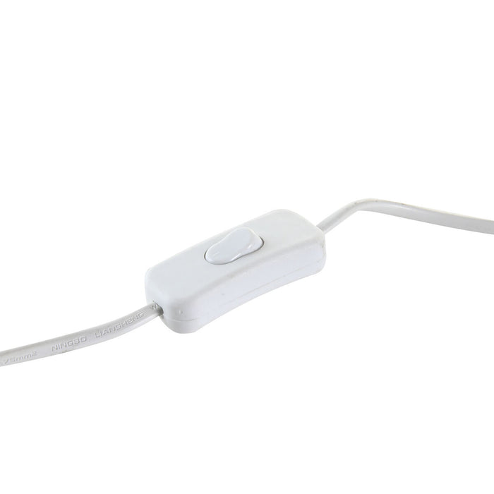 Lampă de masă DKD Home Decor Metal Alb Multicolor 220 V 50 W 19 x 19 x 33 cm