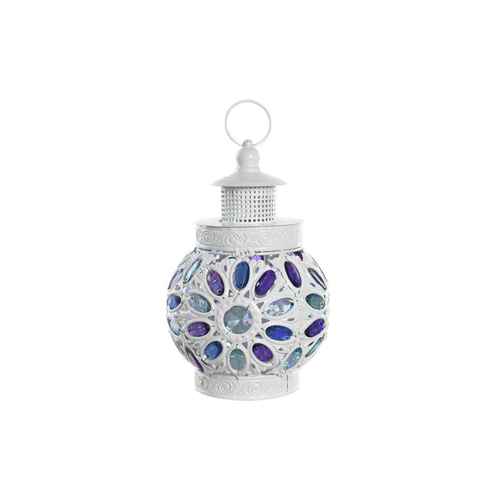 Lampă de masă DKD Home Decor Metal Alb Multicolor 220 V 50 W 19 x 19 x 33 cm