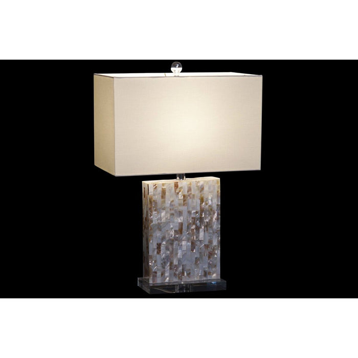 Lampă de masă DKD Home Decor 40 x 23 x 62 cm Gri Alb 220 V Acrilic 60 W