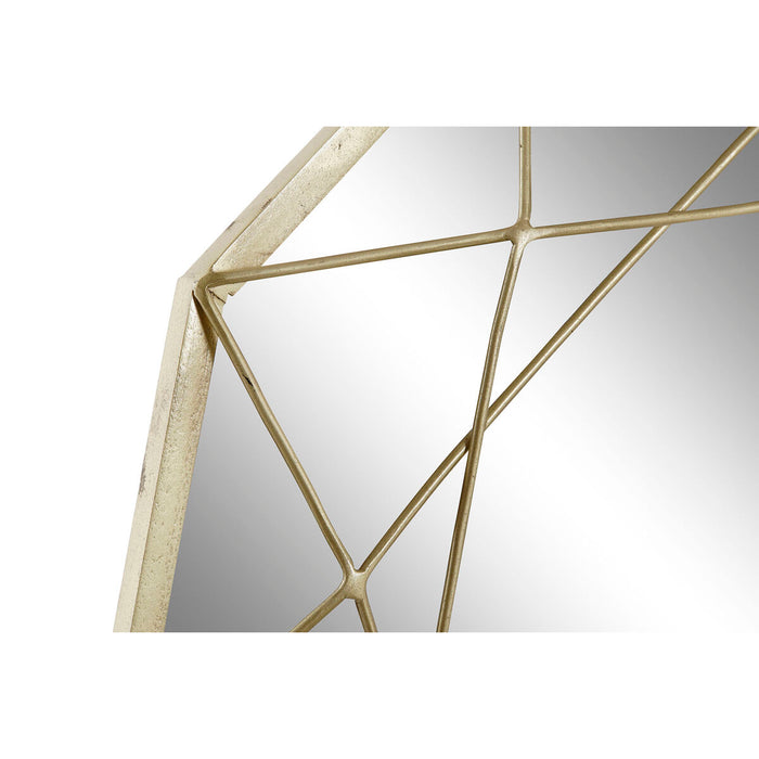 Oglindă de perete DKD Home Decor 50 x 5 x 52 cm Geam Auriu* Fier