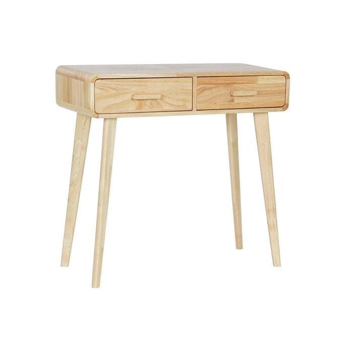Consolă DKD Home Decor Natural Lemn de cauciuc Lemn MDF 80 x 30 x 74 cm