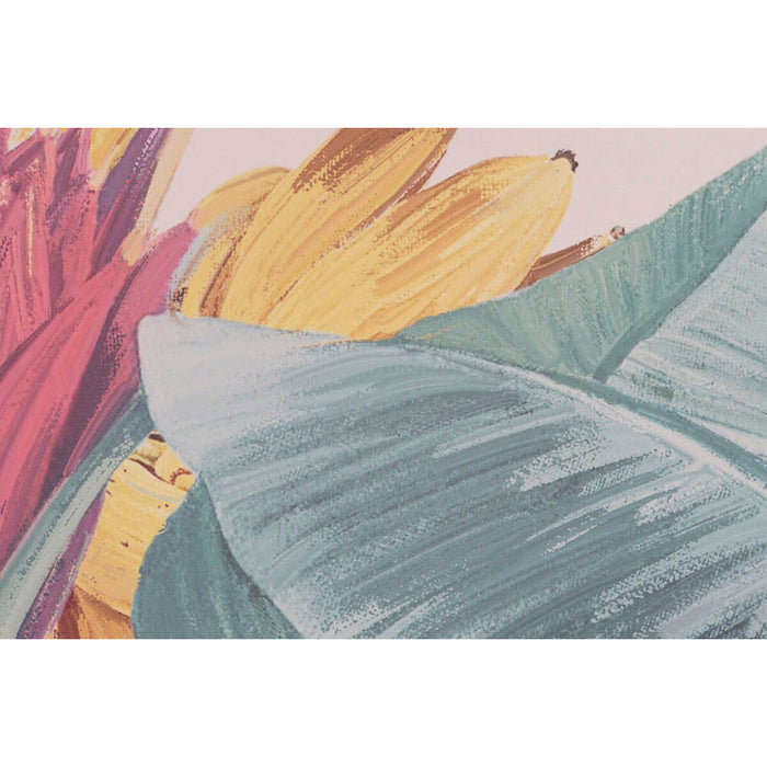 Tablou DKD Home Decor Tropical 75 x 4 x 100 cm (2 Unități)
