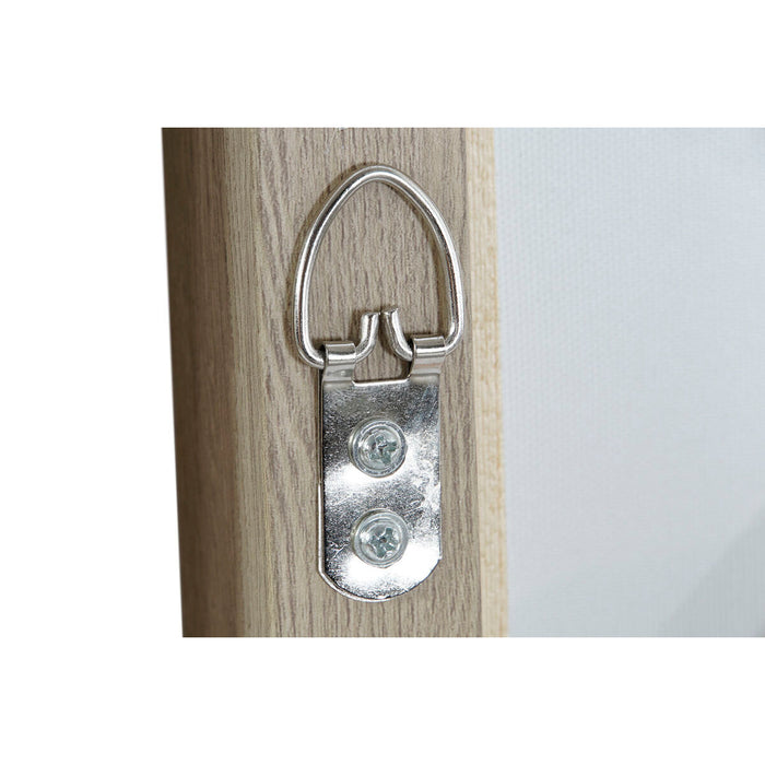 Tablou DKD Home Decor Tropical 75 x 4 x 100 cm (2 Unități)