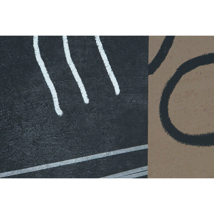 Tablou DKD Home Decor Abstract Modern 84 x 4,5 x 123 cm (2 Unități)