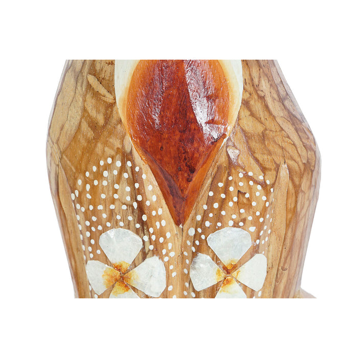 Figură Decorativă DKD Home Decor Alb Maro Câine Tropical 80 cm 16 x 9 x 100 cm