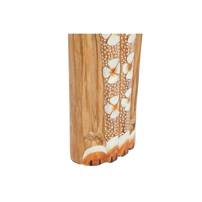 Figură Decorativă DKD Home Decor Alb Maro Câine Tropical 80 cm 16 x 9 x 100 cm