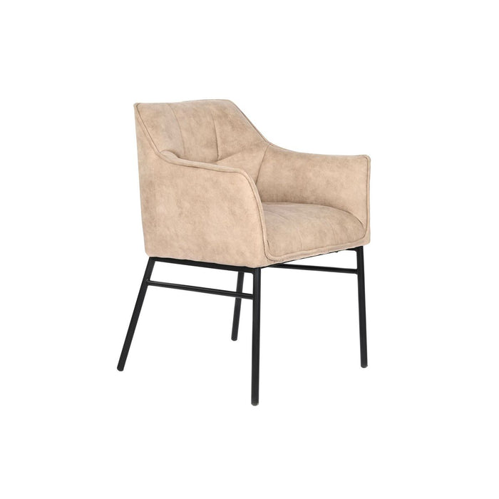Scaun DKD Home Decor Negru Bej 60 x 60 x 84 cm